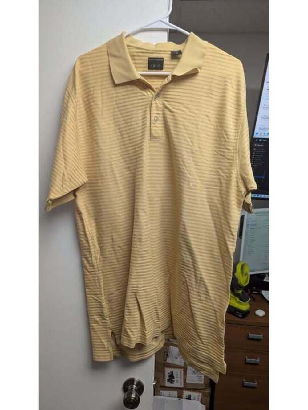 IZOD Double Mercerized Cotton Polo Shirt - Size XL